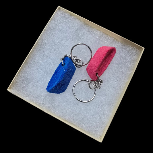 Small Rock Climbing Hold Keychain