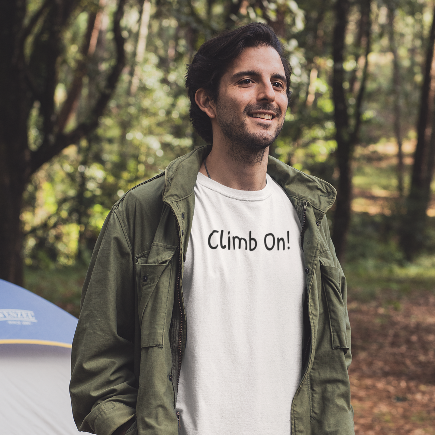 Climb On Rock Climbing T-Shirt | Gym Climbing Shirt