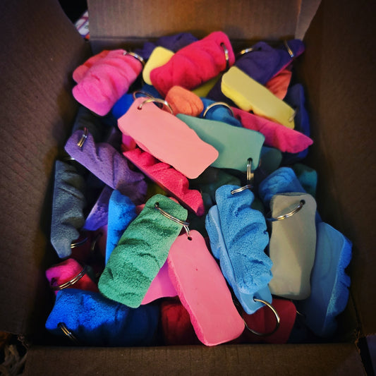 Eroded Keychain | Rock Climber Keychain