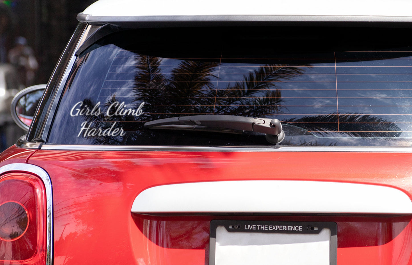 Girls Climb Harder Decal